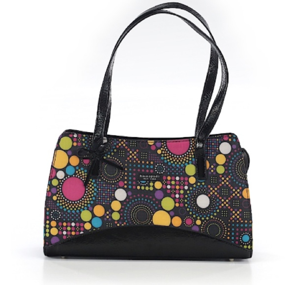 Kate Spade multicolored evening bag handbag shoulder bag purse.
